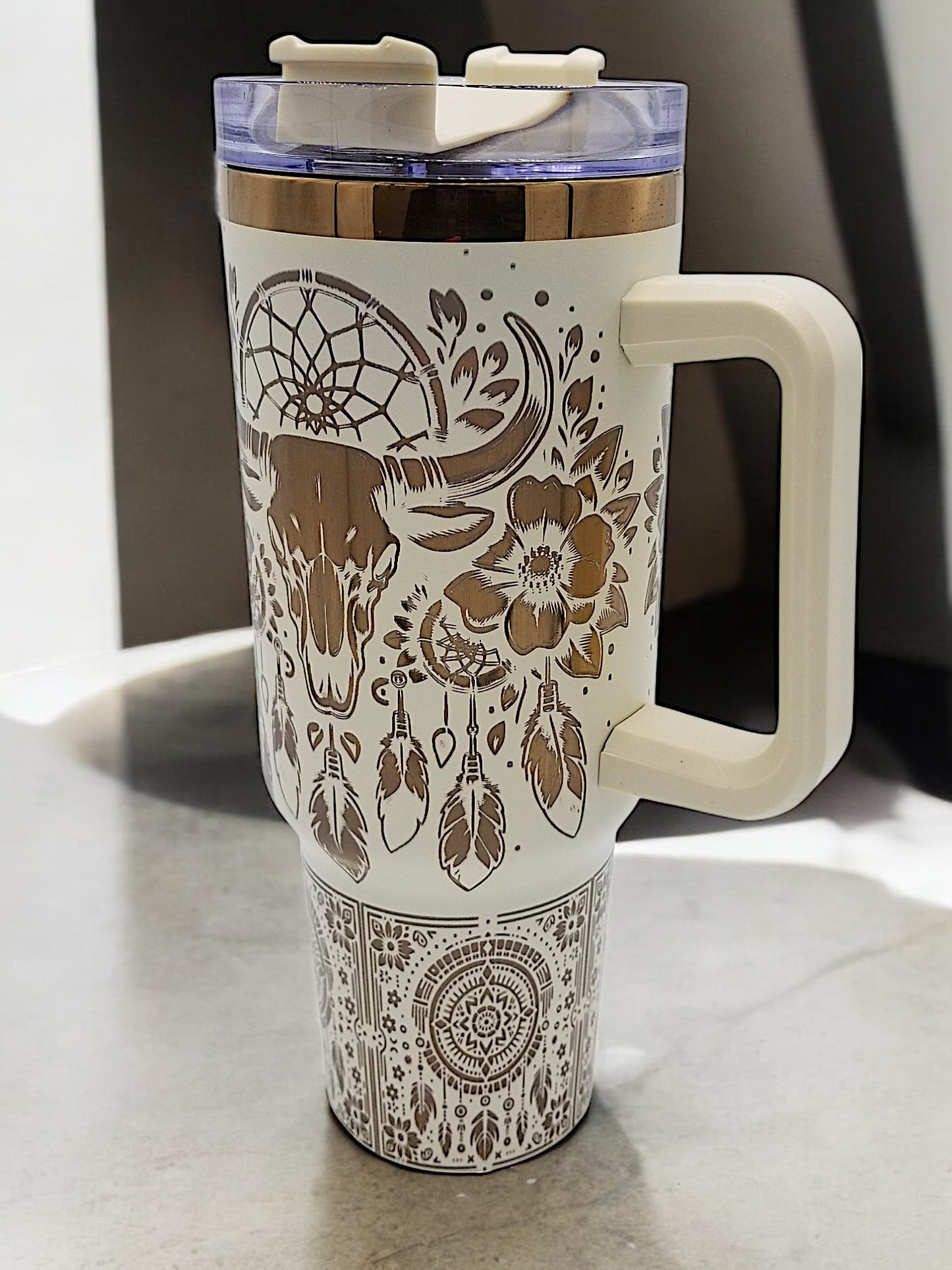 Customizable 40oz Stainless Steel Tumbler