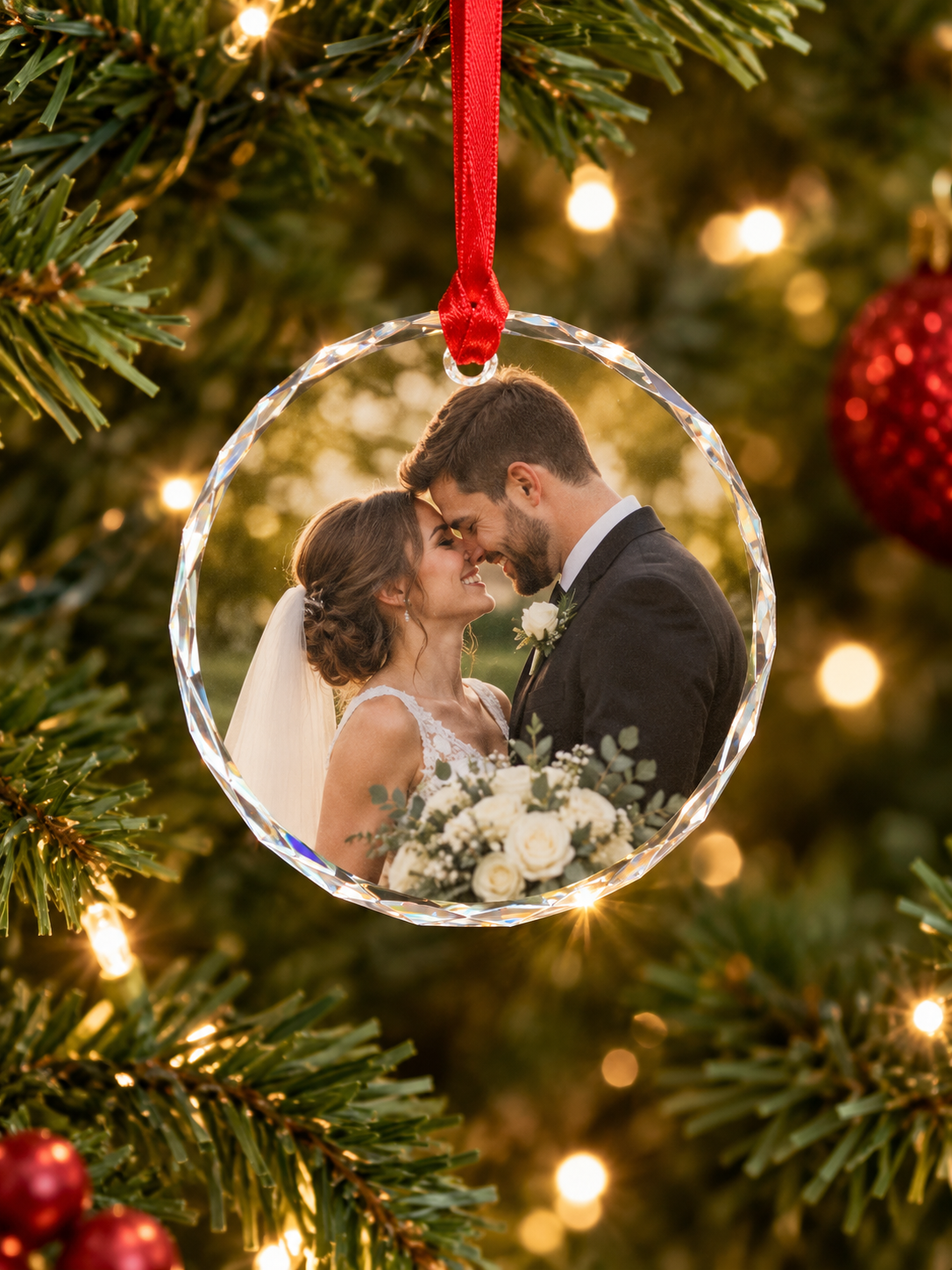 Custom Glass Ornament