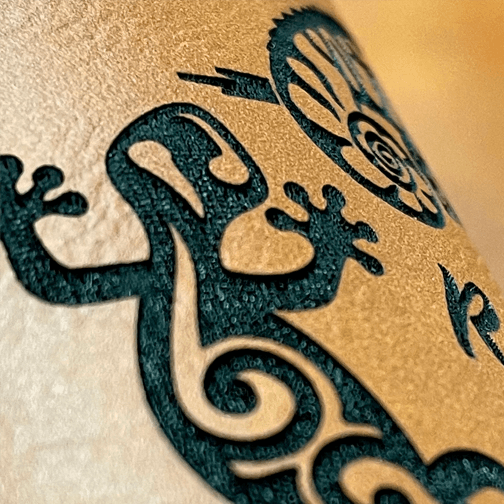 Personalized Leather-Bound 20oz Tumbler