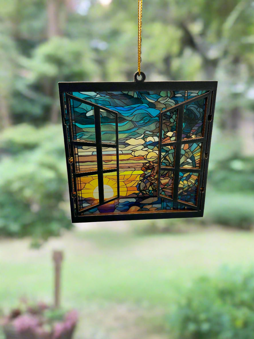 Window Frame Suncatcher