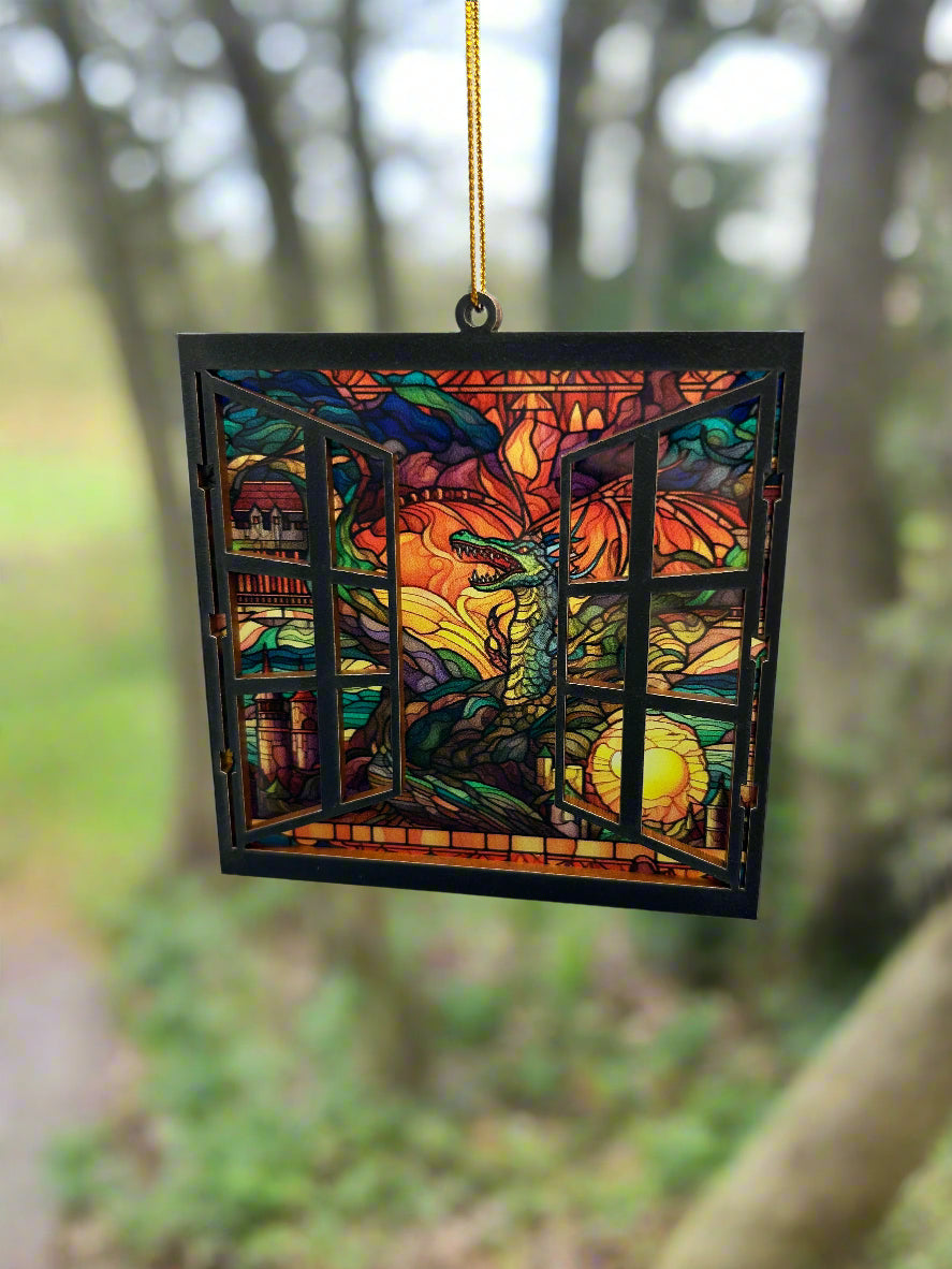 Window Frame Suncatcher