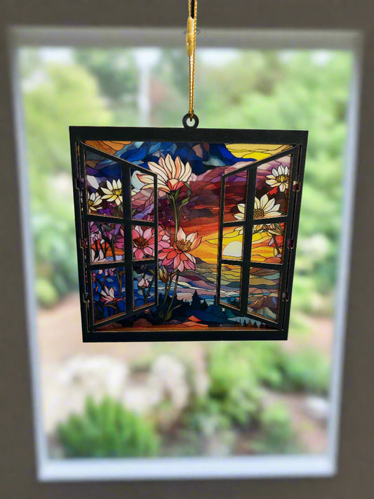 Window Frame Suncatcher