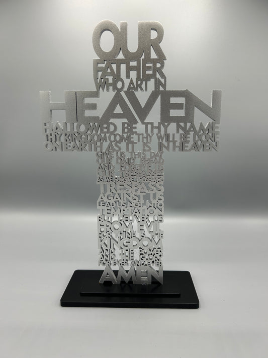 Lord's Prayer Standing Cross
