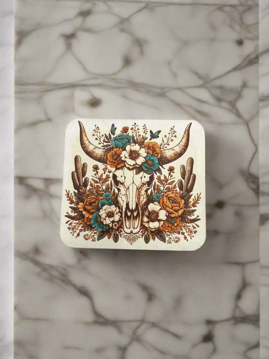Rustic Longhorn Skull Patch