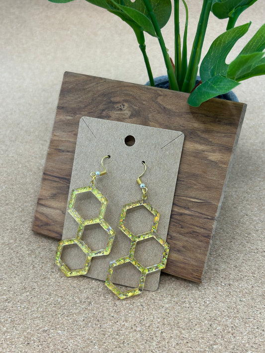 Honeycomb Earrings