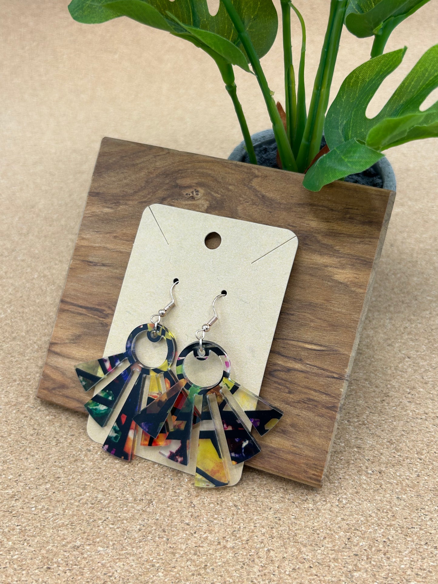 Egyptian Deco Earrings