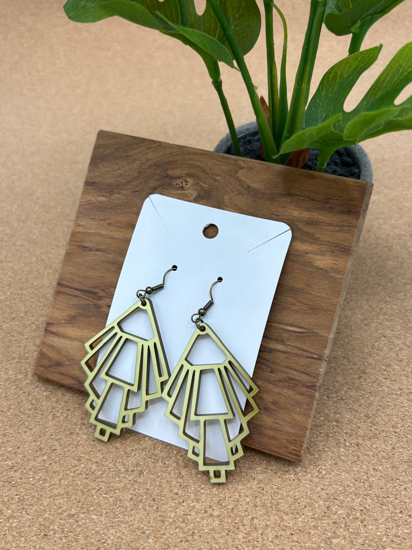 Art Deco Drape Earrings