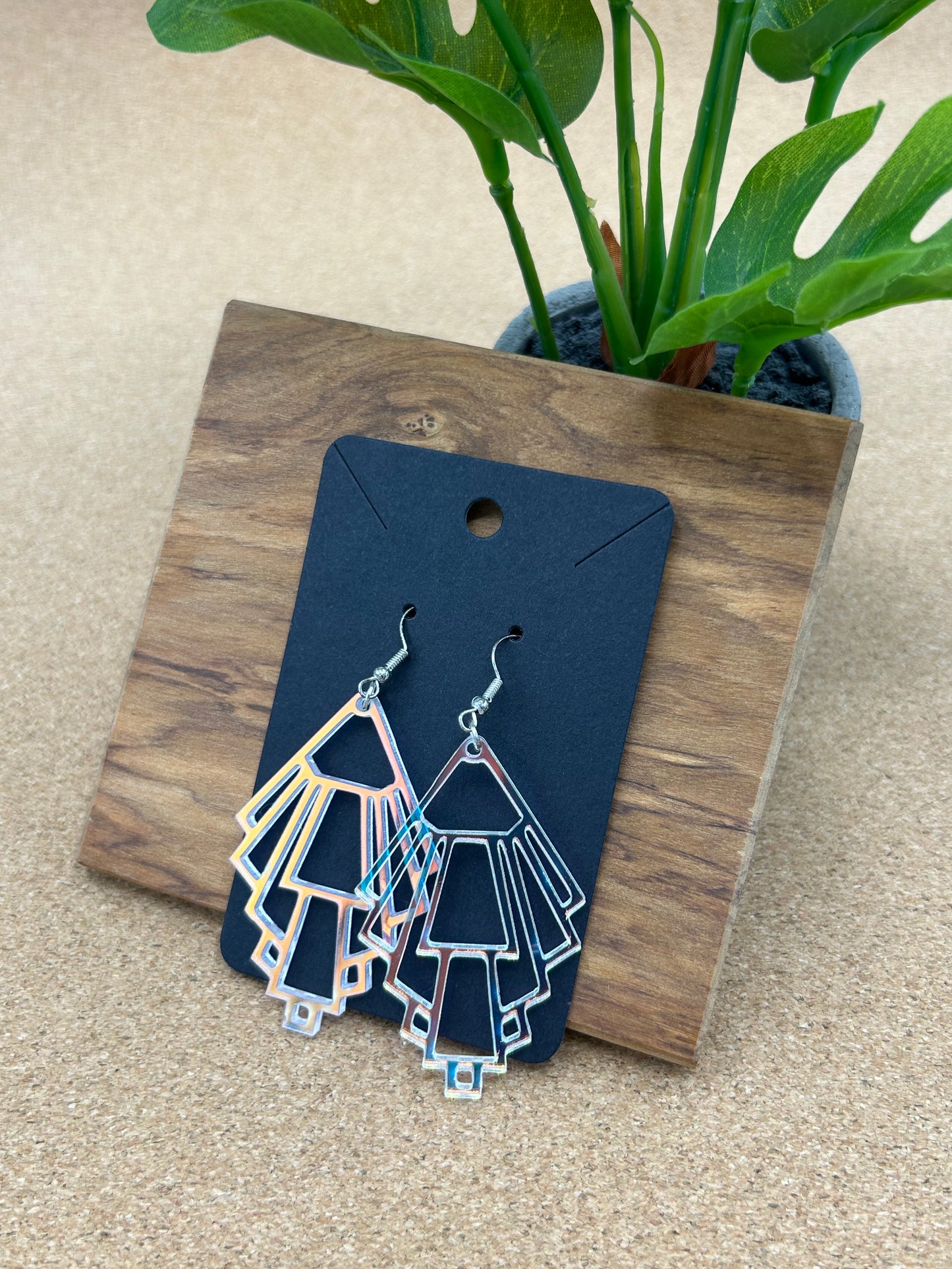 Art Deco Drape Earrings