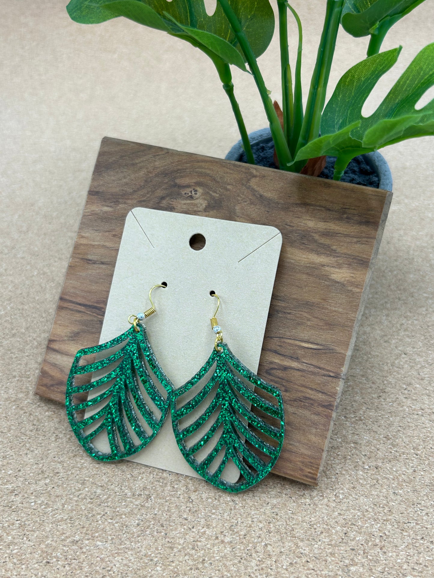 Medium Fan Earrings