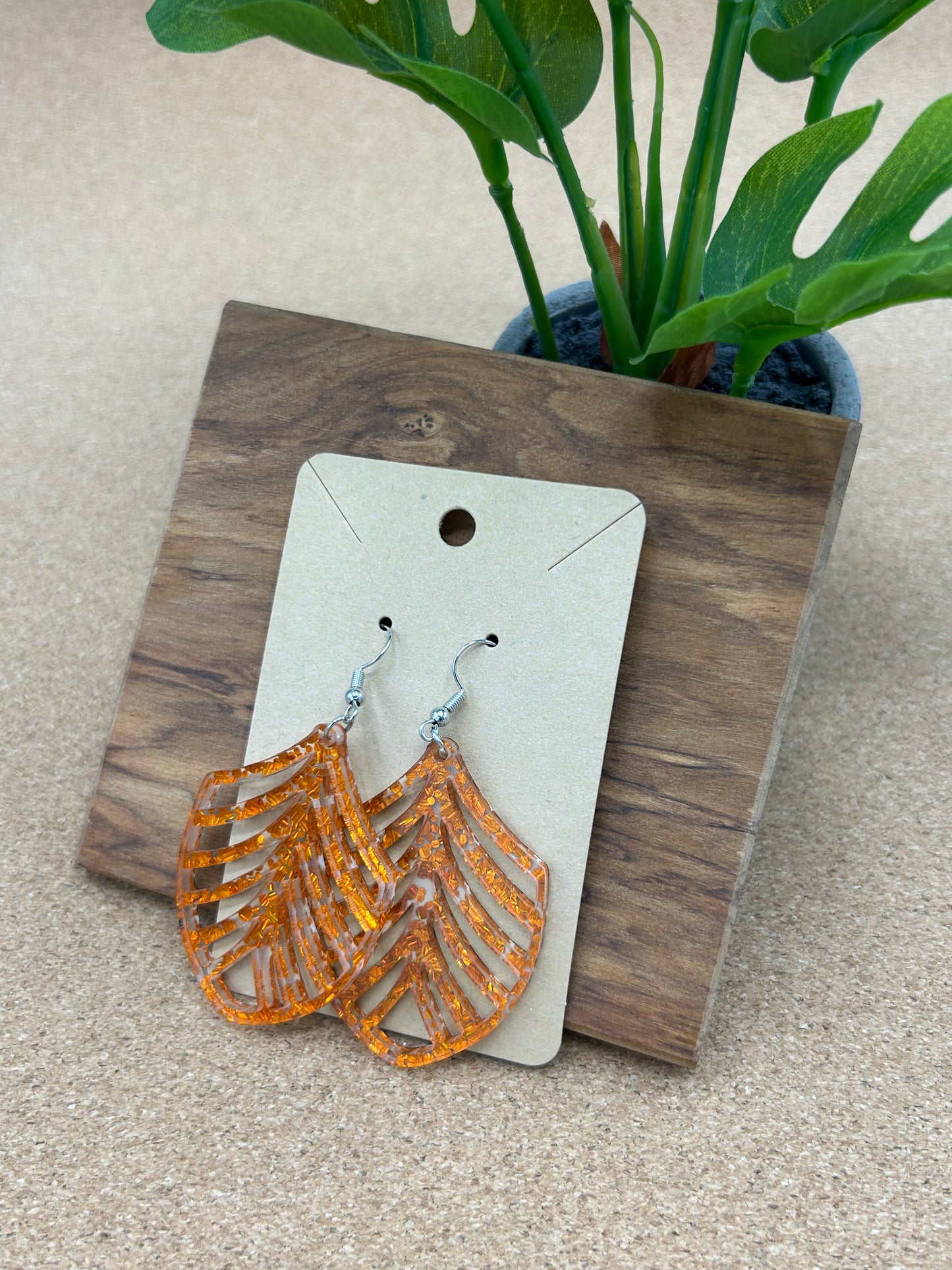 Medium Fan Earrings