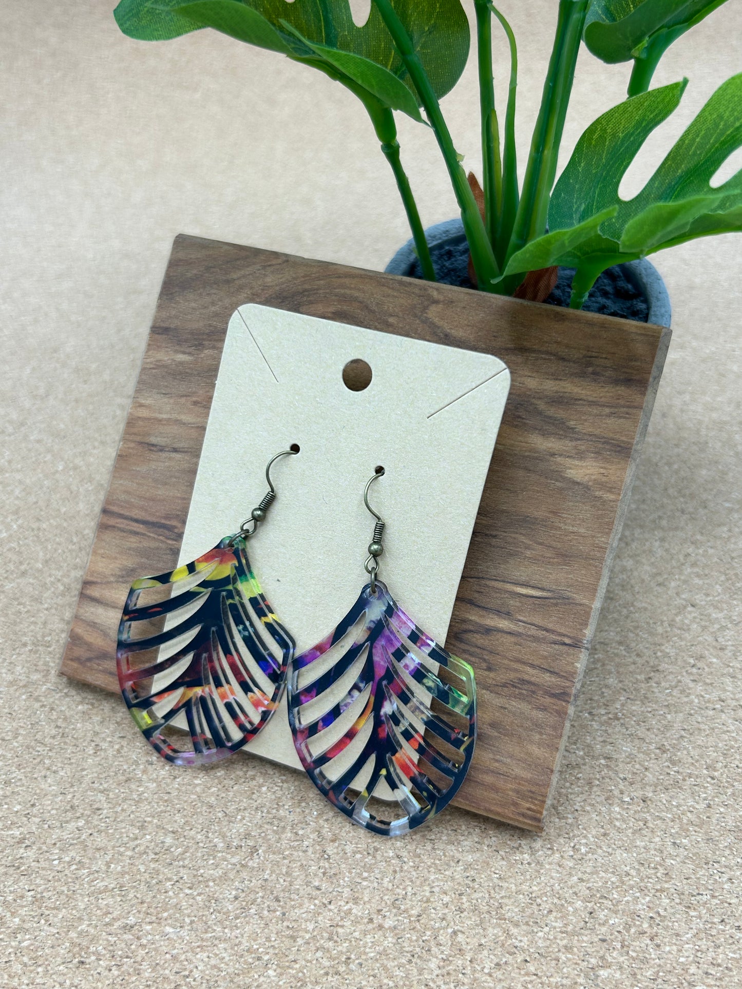 Medium Fan Earrings