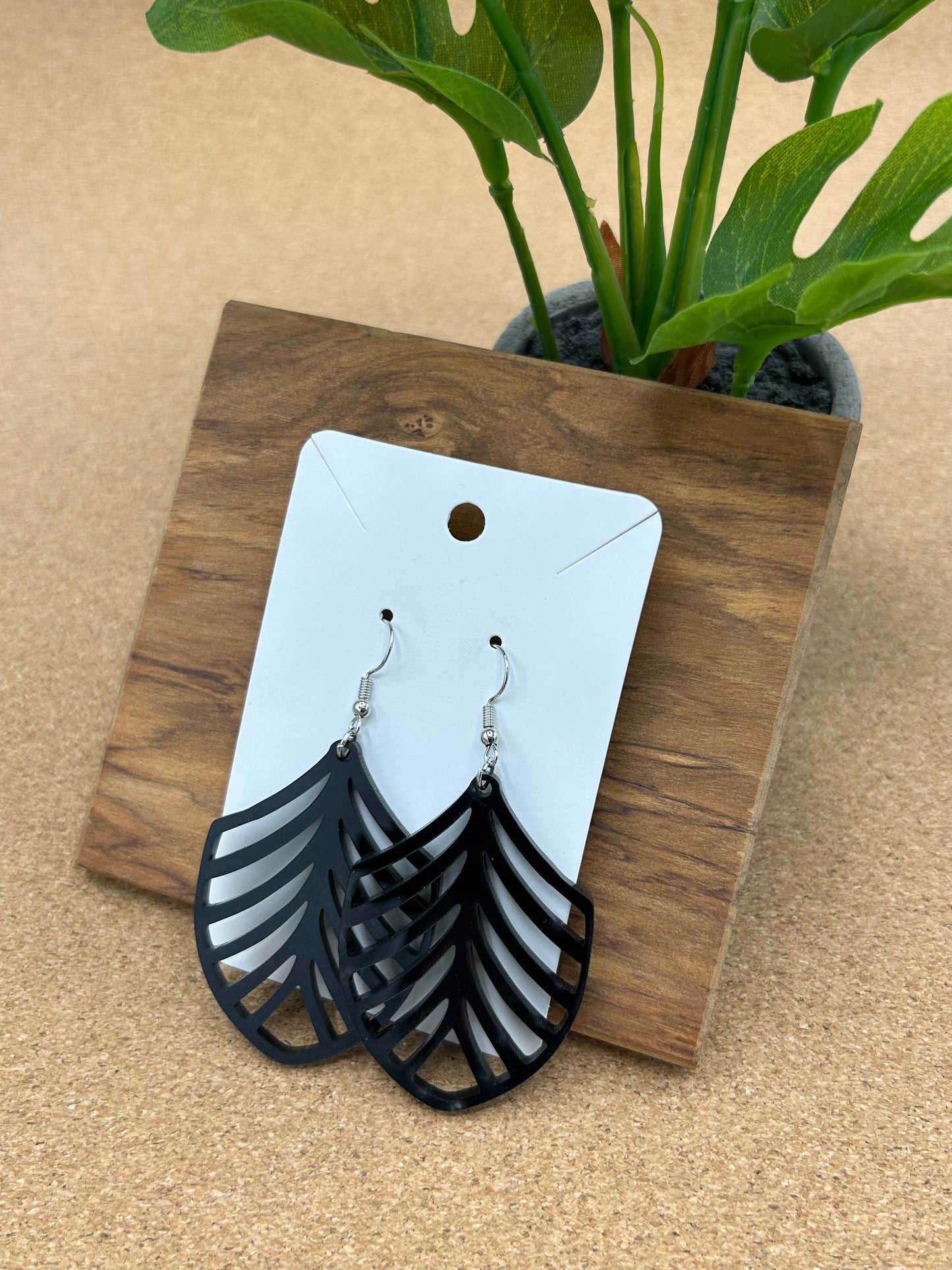 Medium Fan Earrings