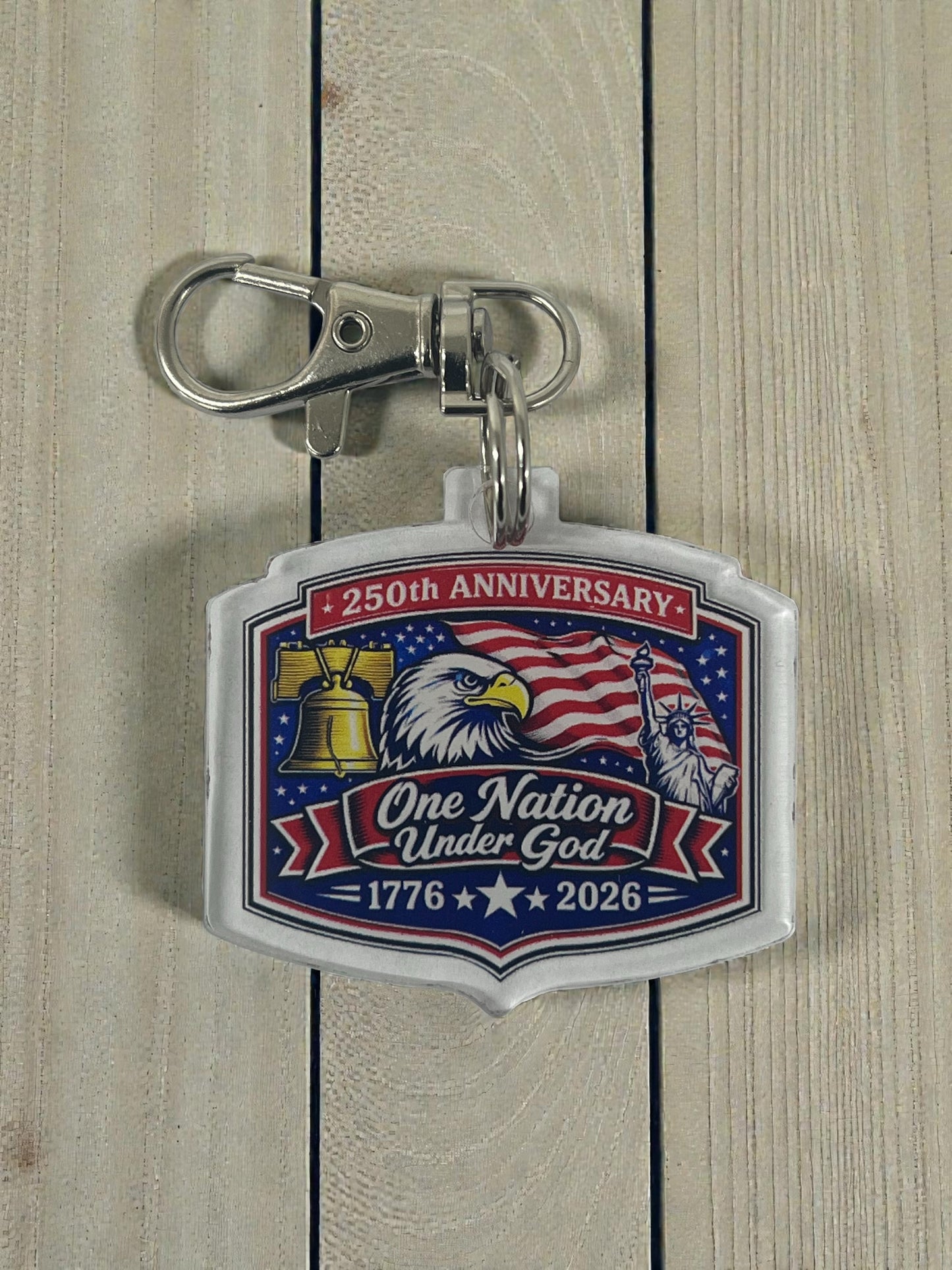 United States 250th Anniversary Keychains