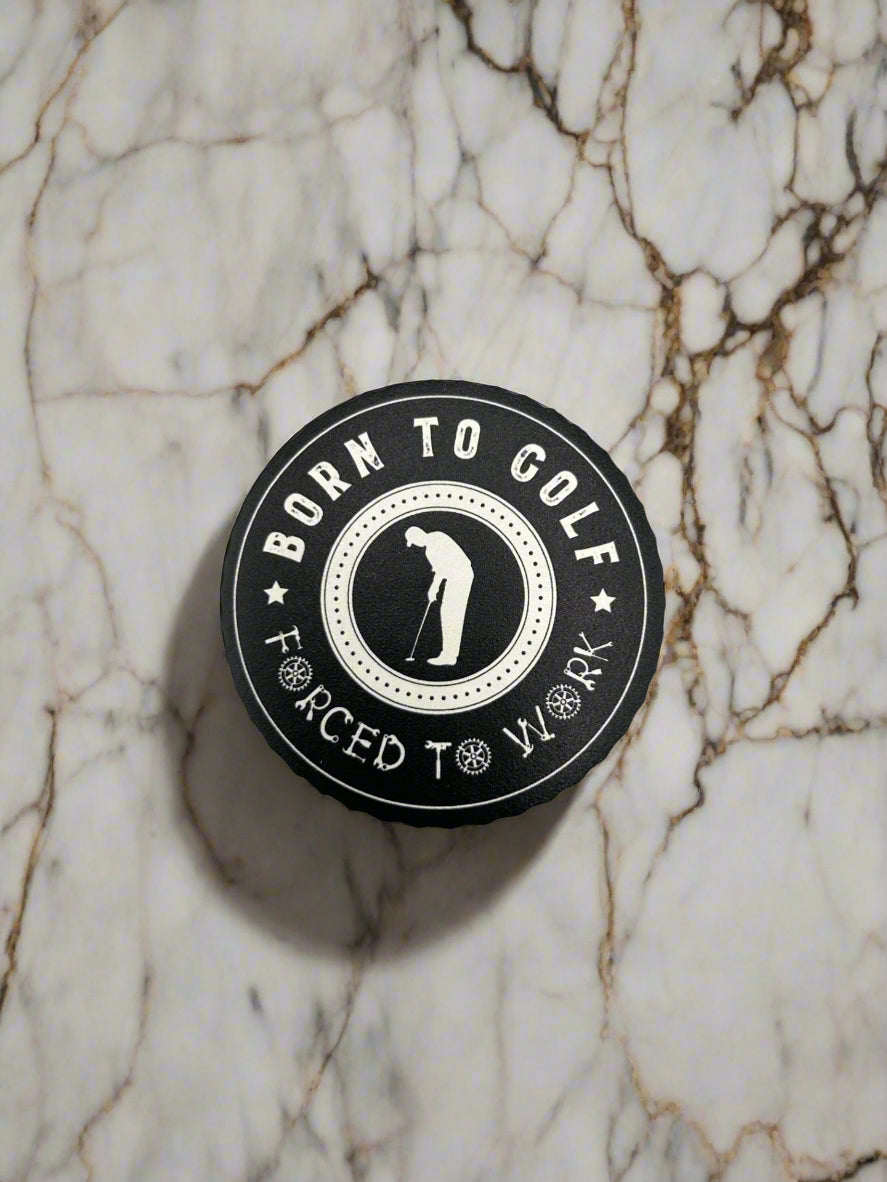 "Born to Golf, Forced to Work" Patch