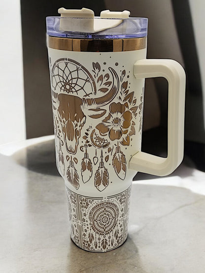 Customizable 40oz Stainless Steel Tumbler