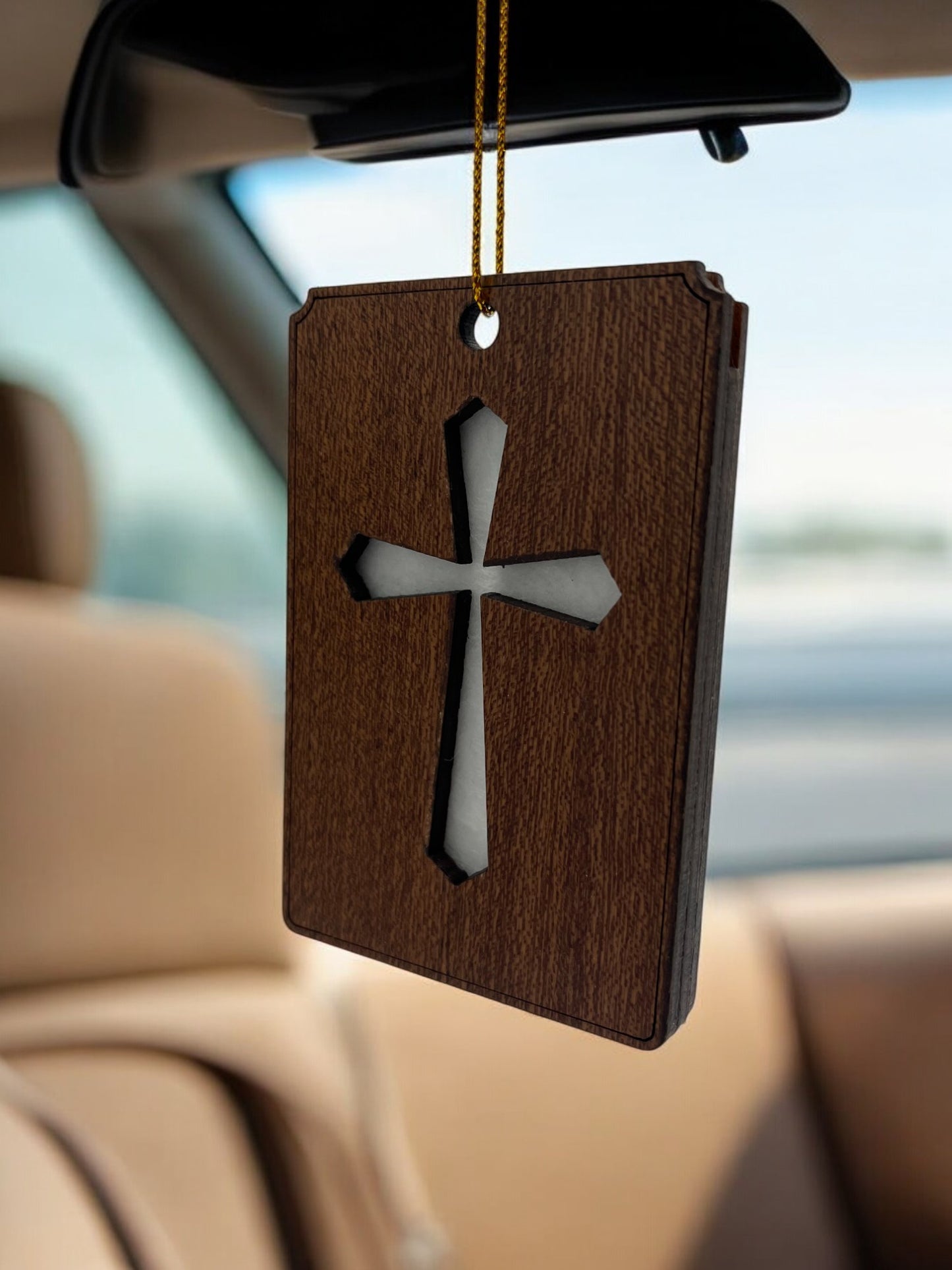 Wooden Car Air Freshener