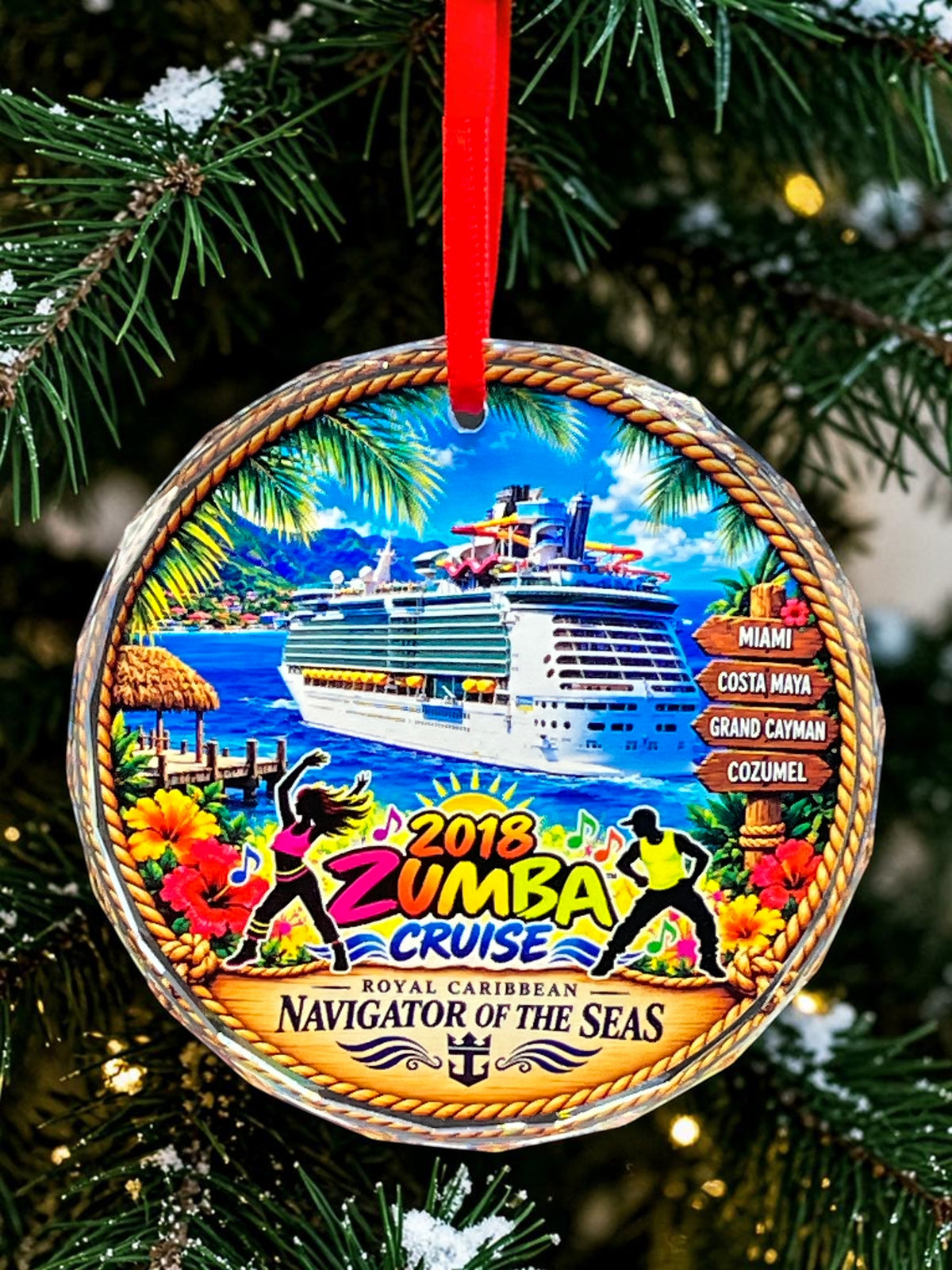 Custom Glass Ornament