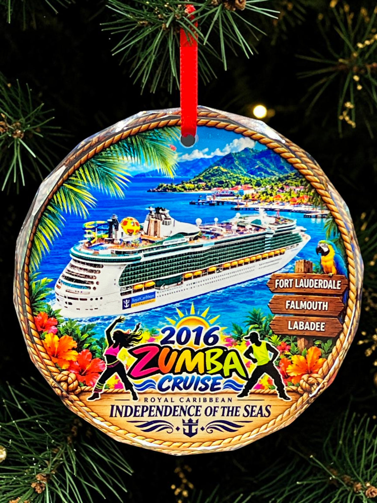 Custom Glass Ornament