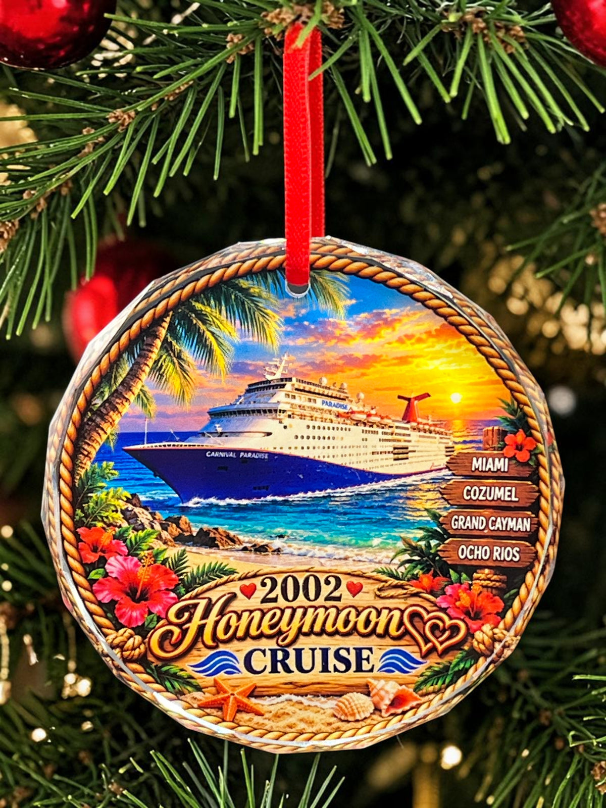 Custom Glass Ornament