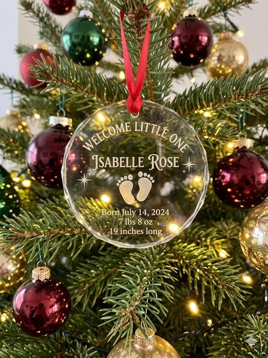 Custom Glass Ornament