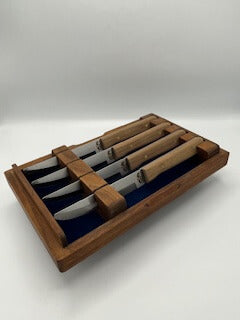 Customizable Steak Knives With Box Set