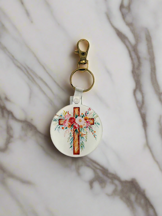 Cross Keychain