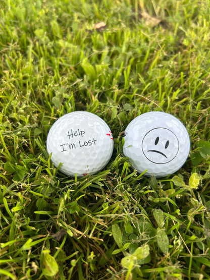 "Help, I'm Lost!" Golfball