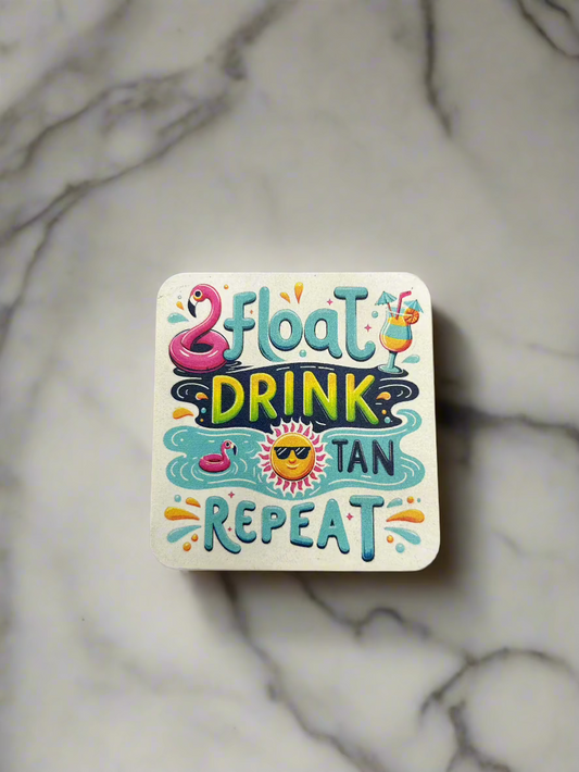 Float, Drink, Tan, Repeat Patch