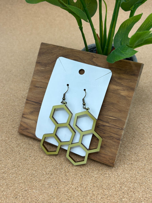 Honeycomb Earrings