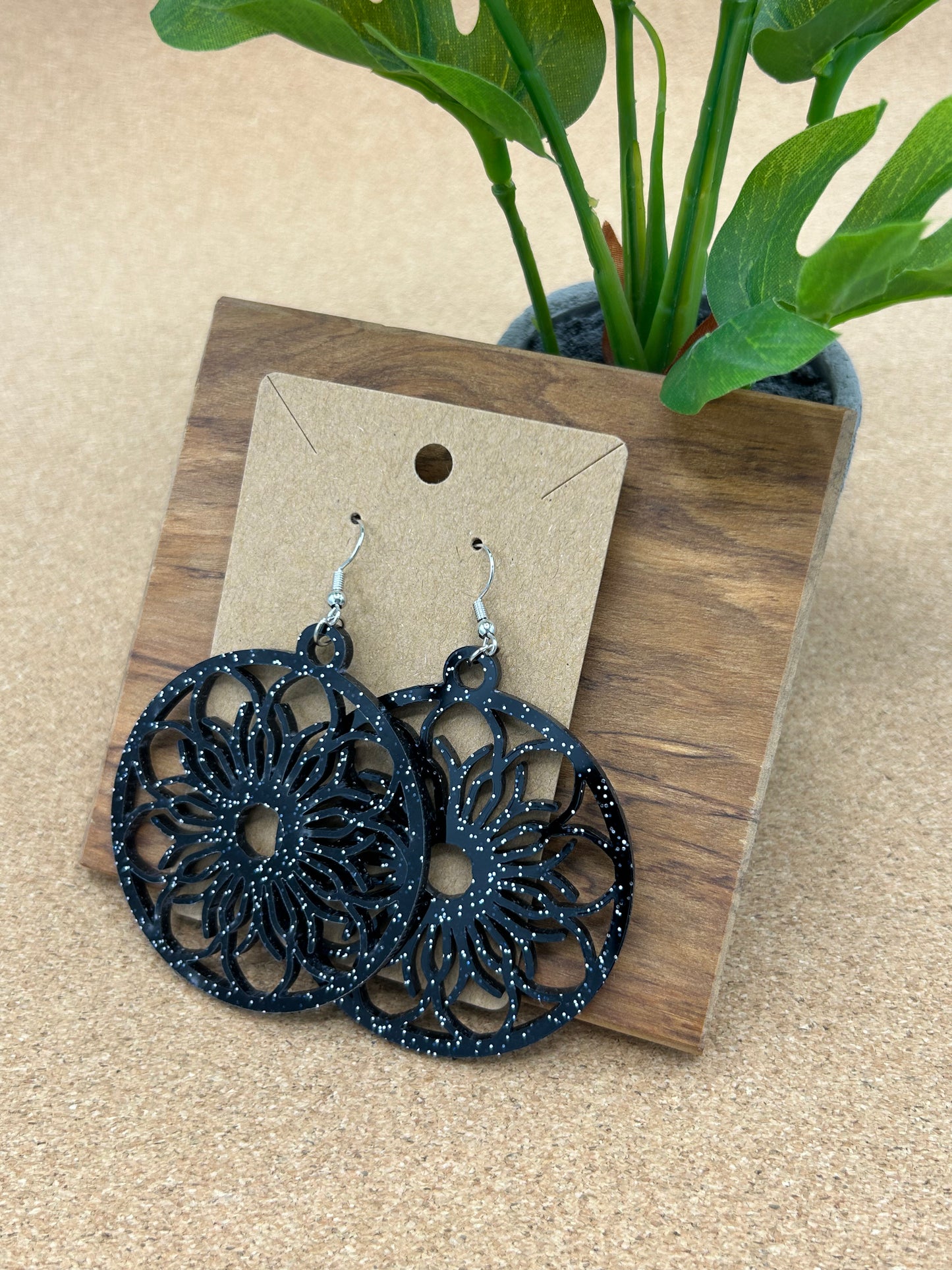 Floral Mandala Earrings