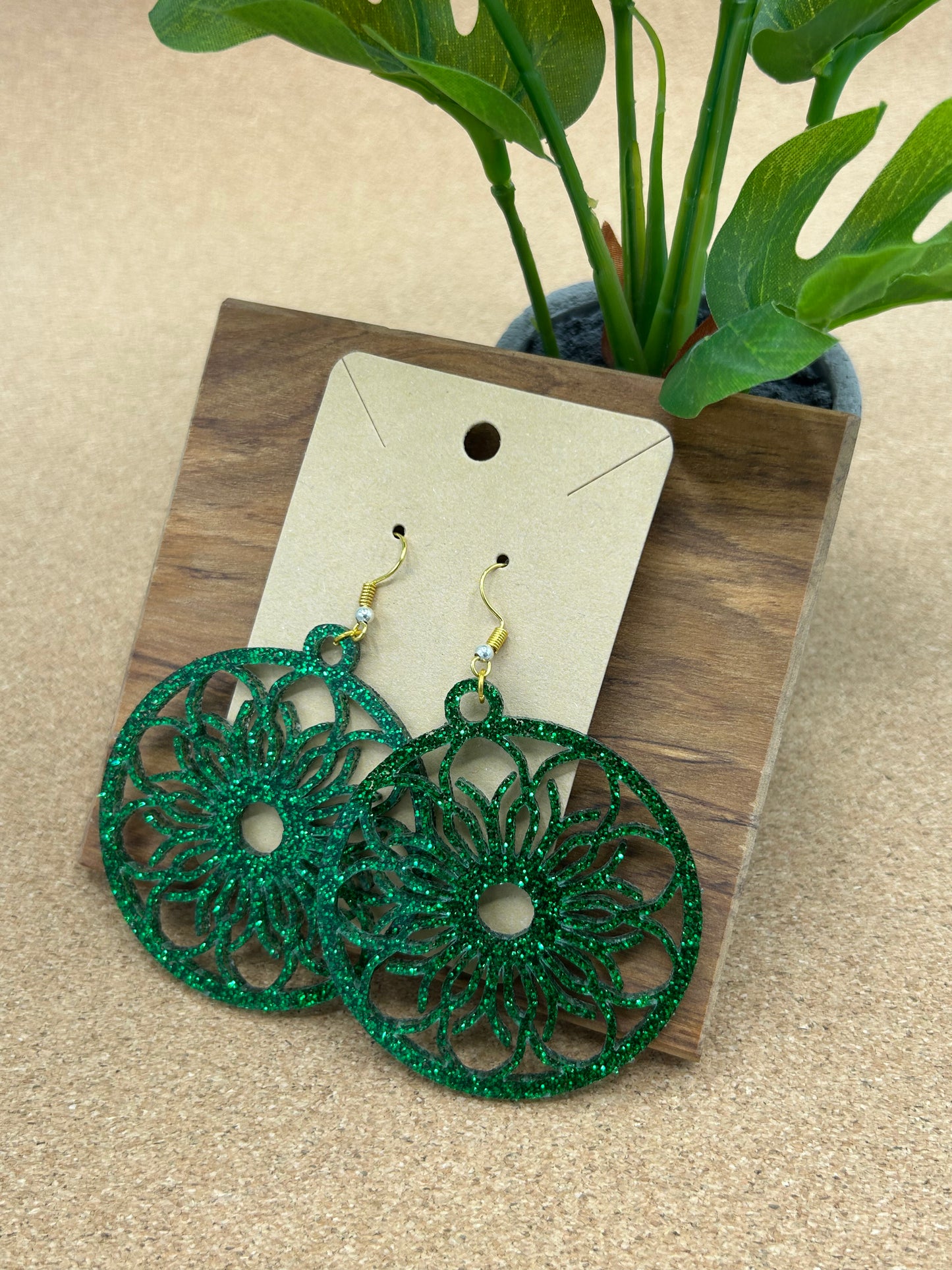 Floral Mandala Earrings