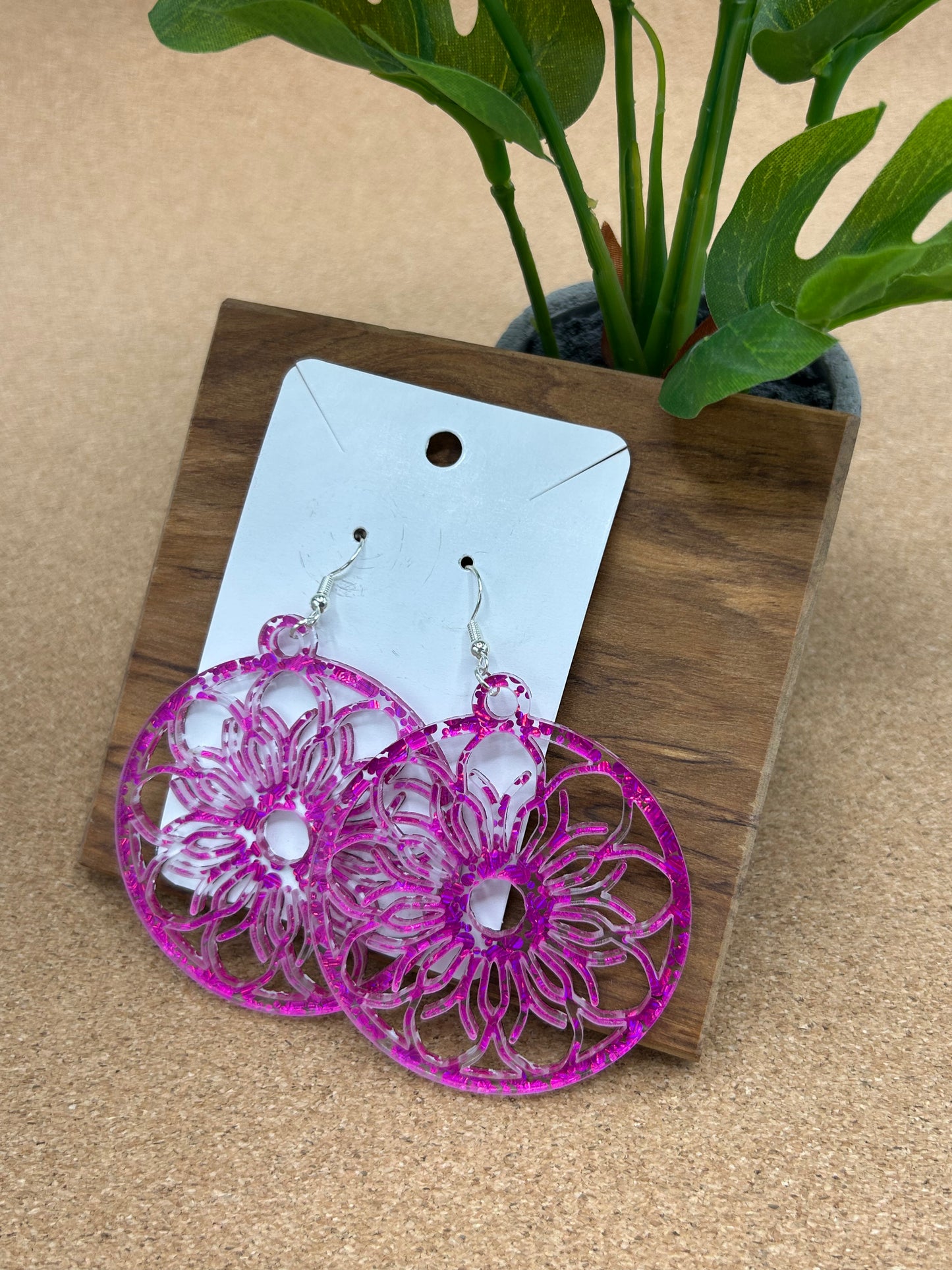 Floral Mandala Earrings