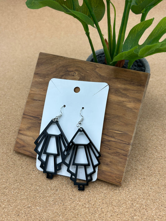 Art Deco Drape Earrings