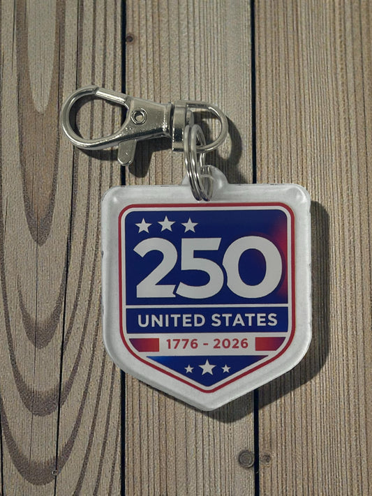 United States 250th Anniversary Keychains