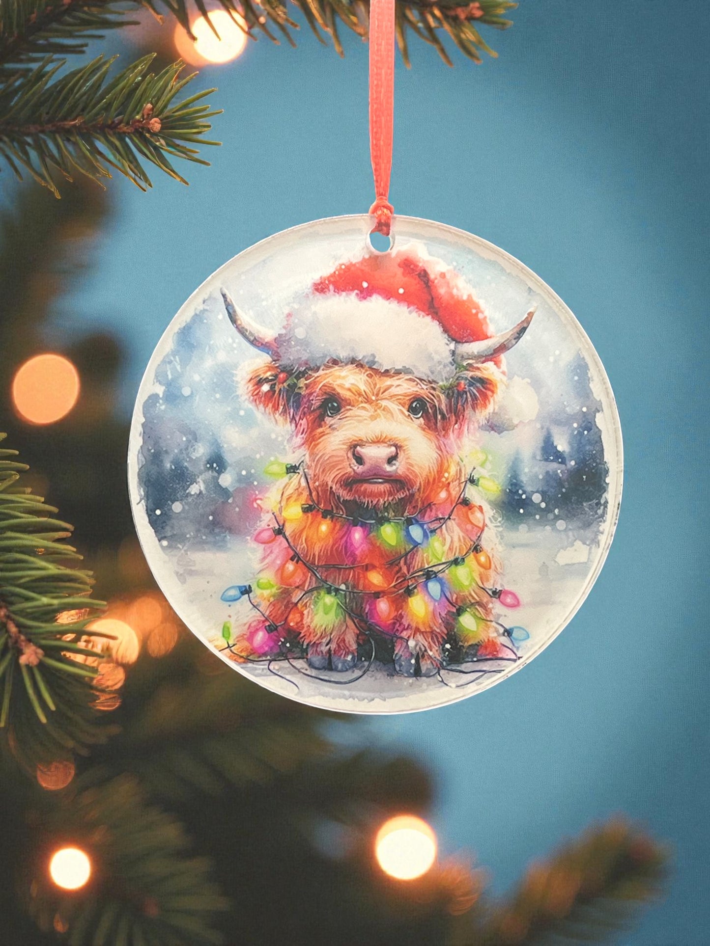 Acrylic Christmas Ornament