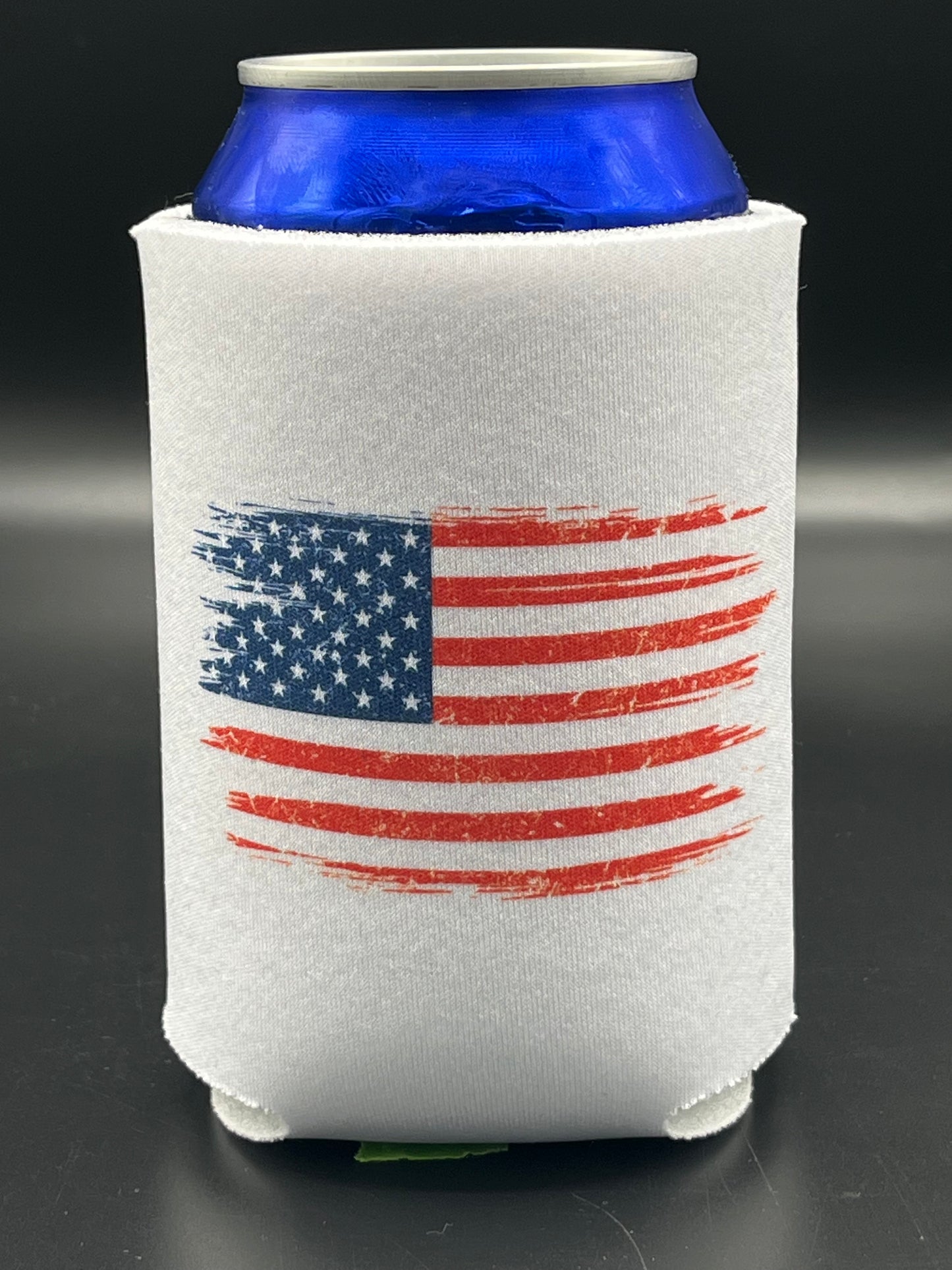 Can Cooler - Foam - UV Printed Patriotic Designs