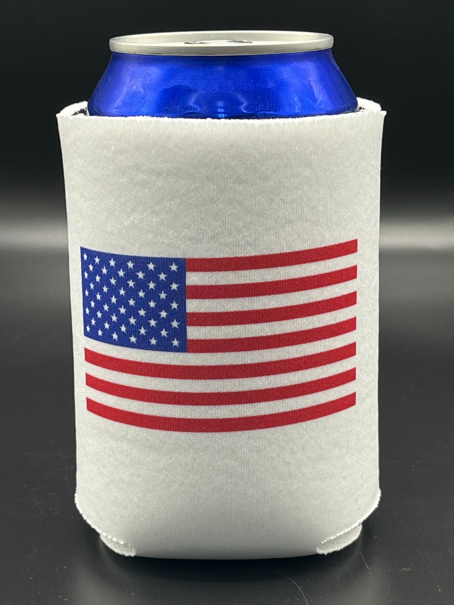 Can Cooler - Foam - UV Printed Patriotic Designs