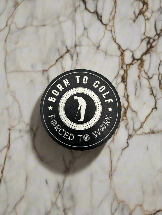 "Born to Golf, Forced to Work" Patch